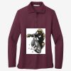 Women's Silk Touch Long Sleeve Polo Thumbnail