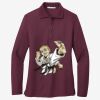Women's Silk Touch Long Sleeve Polo Thumbnail