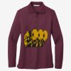 Women's Silk Touch Long Sleeve Polo Thumbnail