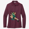 Women's Silk Touch Long Sleeve Polo Thumbnail