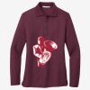 Women's Silk Touch Long Sleeve Polo Thumbnail