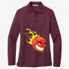 Women's Silk Touch Long Sleeve Polo Thumbnail