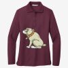Women's Silk Touch Long Sleeve Polo Thumbnail