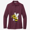 Women's Silk Touch Long Sleeve Polo Thumbnail