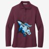 Women's Silk Touch Long Sleeve Polo Thumbnail