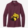 Women's Silk Touch Long Sleeve Polo Thumbnail