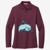 Women's Silk Touch Long Sleeve Polo Thumbnail