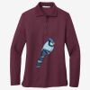 Women's Silk Touch Long Sleeve Polo Thumbnail