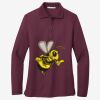 Women's Silk Touch Long Sleeve Polo Thumbnail