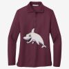 Women's Silk Touch Long Sleeve Polo Thumbnail
