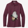 Women's Silk Touch Long Sleeve Polo Thumbnail