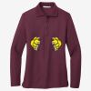 Women's Silk Touch Long Sleeve Polo Thumbnail