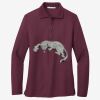 Women's Silk Touch Long Sleeve Polo Thumbnail