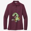 Women's Silk Touch Long Sleeve Polo Thumbnail