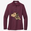Women's Silk Touch Long Sleeve Polo Thumbnail