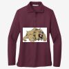 Women's Silk Touch Long Sleeve Polo Thumbnail