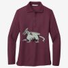 Women's Silk Touch Long Sleeve Polo Thumbnail