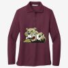 Women's Silk Touch Long Sleeve Polo Thumbnail