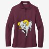 Women's Silk Touch Long Sleeve Polo Thumbnail