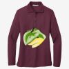 Women's Silk Touch Long Sleeve Polo Thumbnail
