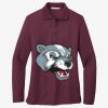 Women's Silk Touch Long Sleeve Polo Thumbnail