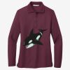 Women's Silk Touch Long Sleeve Polo Thumbnail