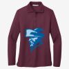 Women's Silk Touch Long Sleeve Polo Thumbnail