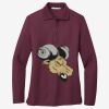 Women's Silk Touch Long Sleeve Polo Thumbnail