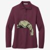 Women's Silk Touch Long Sleeve Polo Thumbnail