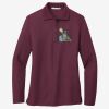 Women's Silk Touch Long Sleeve Polo Thumbnail