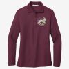 Women's Silk Touch Long Sleeve Polo Thumbnail