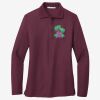 Women's Silk Touch Long Sleeve Polo Thumbnail
