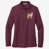 Women's Silk Touch Long Sleeve Polo Thumbnail