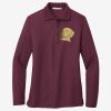 Women's Silk Touch Long Sleeve Polo Thumbnail