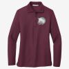Women's Silk Touch Long Sleeve Polo Thumbnail