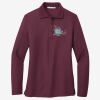 Women's Silk Touch Long Sleeve Polo Thumbnail