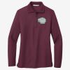 Women's Silk Touch Long Sleeve Polo Thumbnail