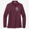 Women's Silk Touch Long Sleeve Polo Thumbnail