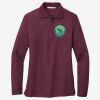 Women's Silk Touch Long Sleeve Polo Thumbnail
