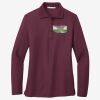 Women's Silk Touch Long Sleeve Polo Thumbnail