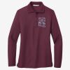 Women's Silk Touch Long Sleeve Polo Thumbnail
