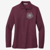 Women's Silk Touch Long Sleeve Polo Thumbnail