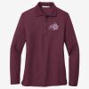 Women's Silk Touch Long Sleeve Polo Thumbnail