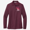 Women's Silk Touch Long Sleeve Polo Thumbnail