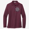 Women's Silk Touch Long Sleeve Polo Thumbnail