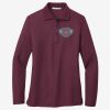 Women's Silk Touch Long Sleeve Polo Thumbnail