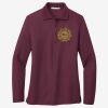 Women's Silk Touch Long Sleeve Polo Thumbnail