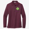 Women's Silk Touch Long Sleeve Polo Thumbnail