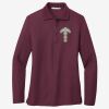 Women's Silk Touch Long Sleeve Polo Thumbnail