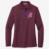 Women's Silk Touch Long Sleeve Polo Thumbnail
